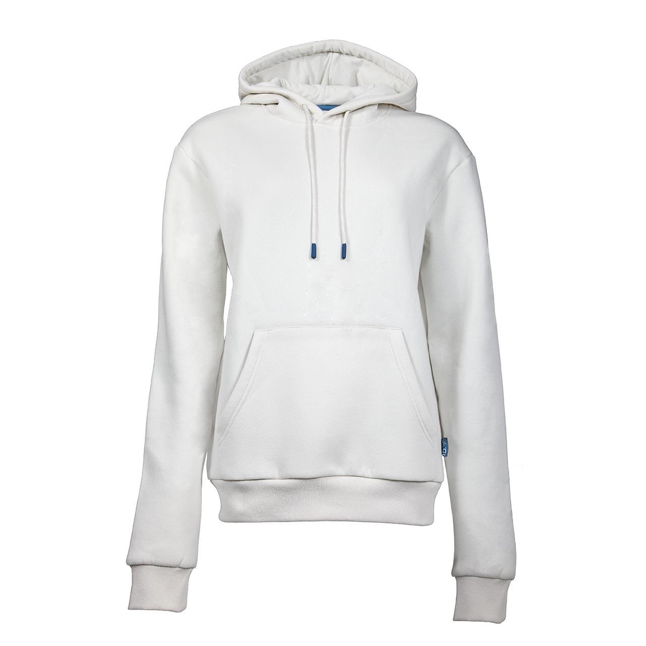 Kapuzen-Sweatshirt, XS, Damen, Weiß, "Oversized"