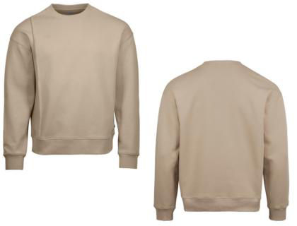 Sweatshirt "R", Unisex, Beige