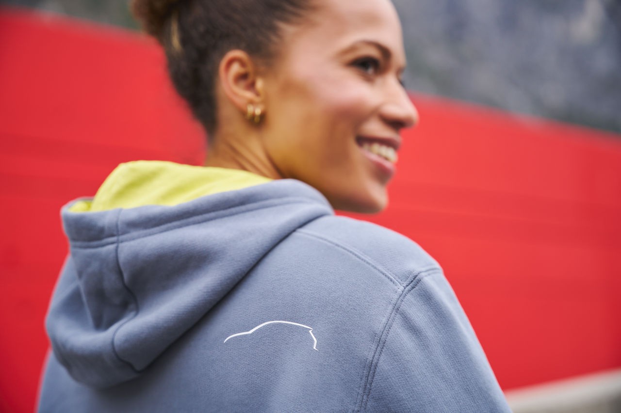 Kapuzen-Sweatshirt, unisex, Grau, Golf Kollektion