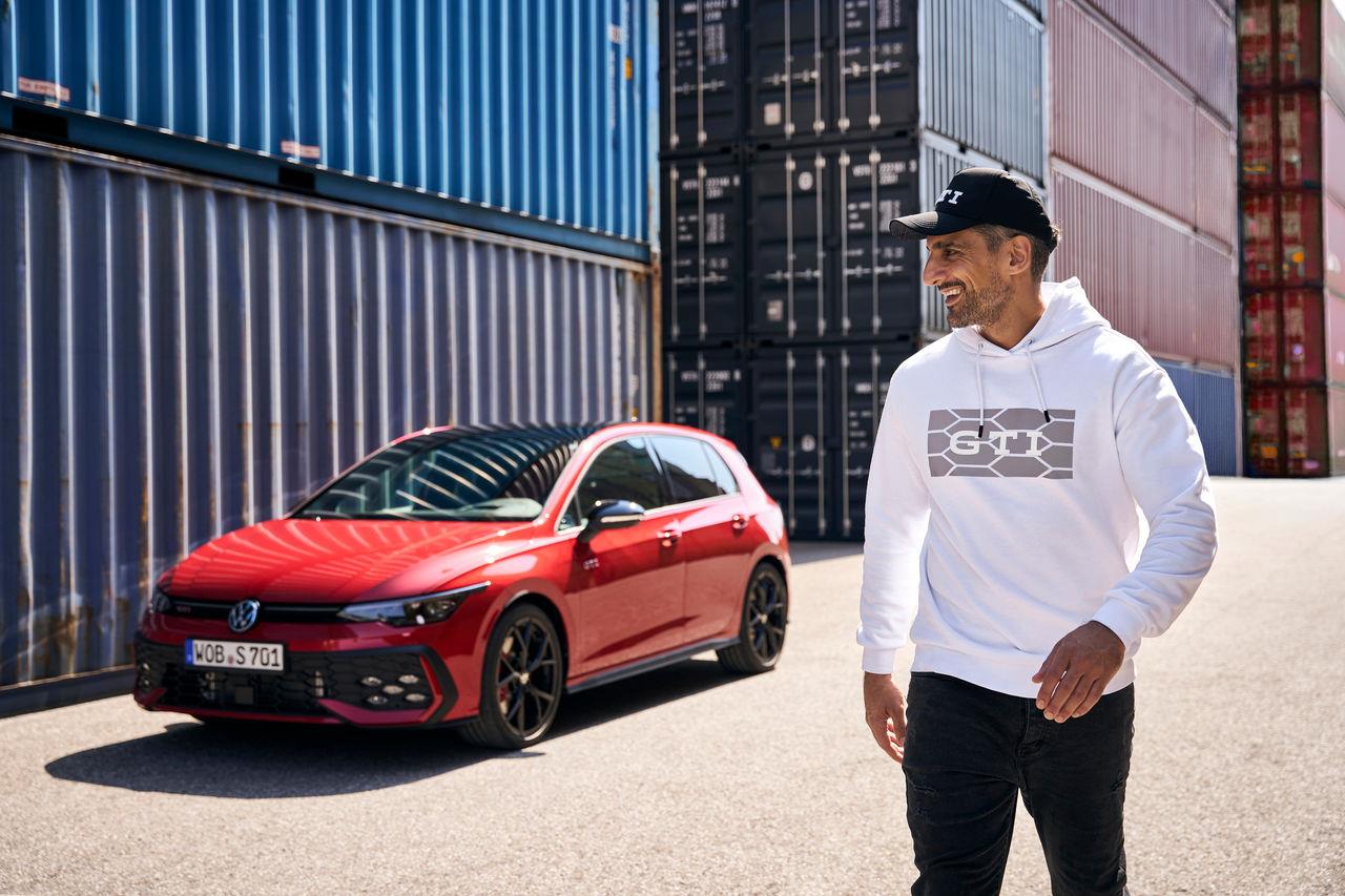 Hoodie GTI für Herren, Weiß