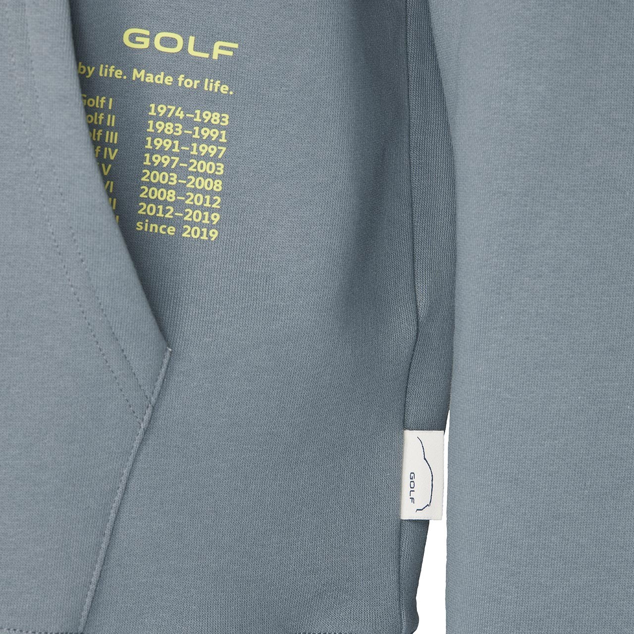Kapuzen-Sweatshirt, unisex, Grau, Golf Kollektion