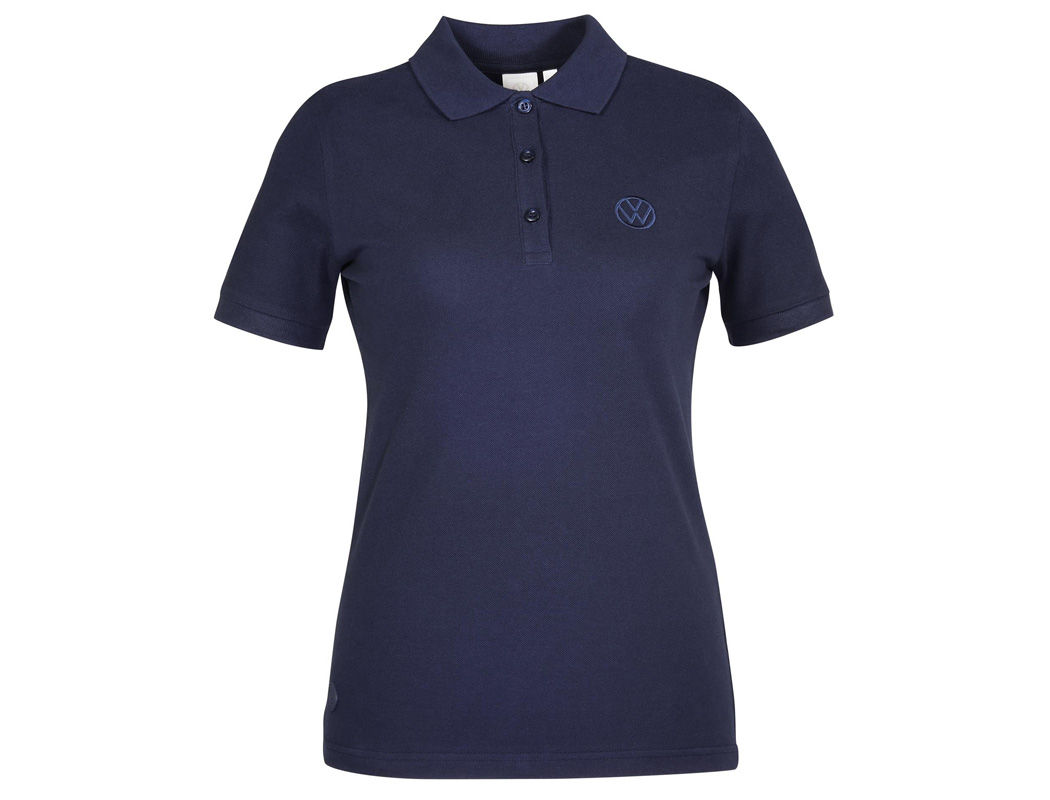 Polo-Shirt mit VW Logo für Damen, Dark Blue