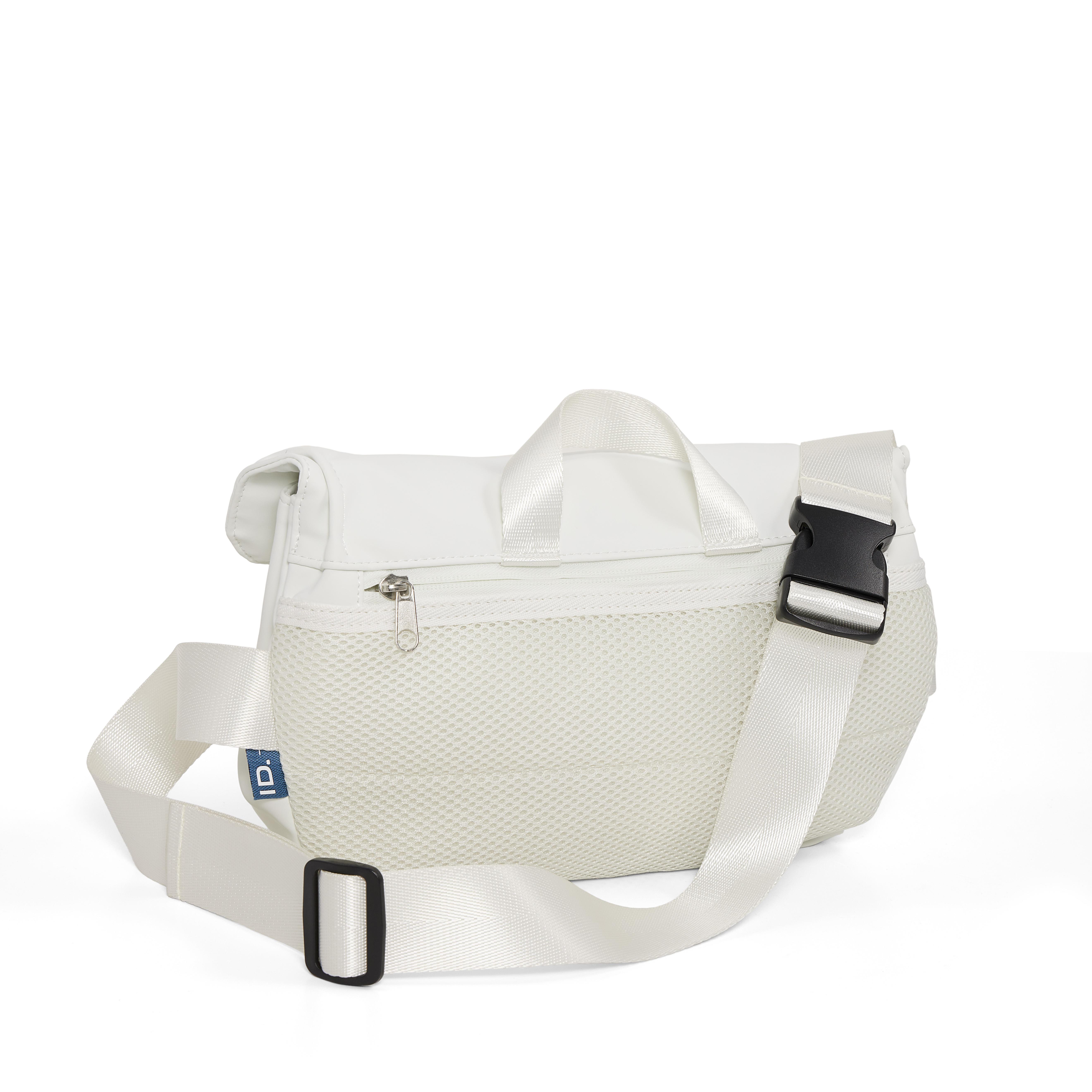 Hüfttasche, Weiß, recyceltes Polyurethan