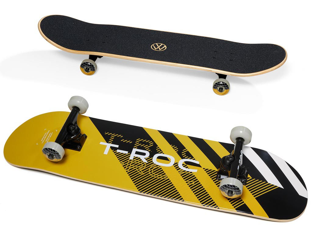 Skateboard "T-Roc", Gelb