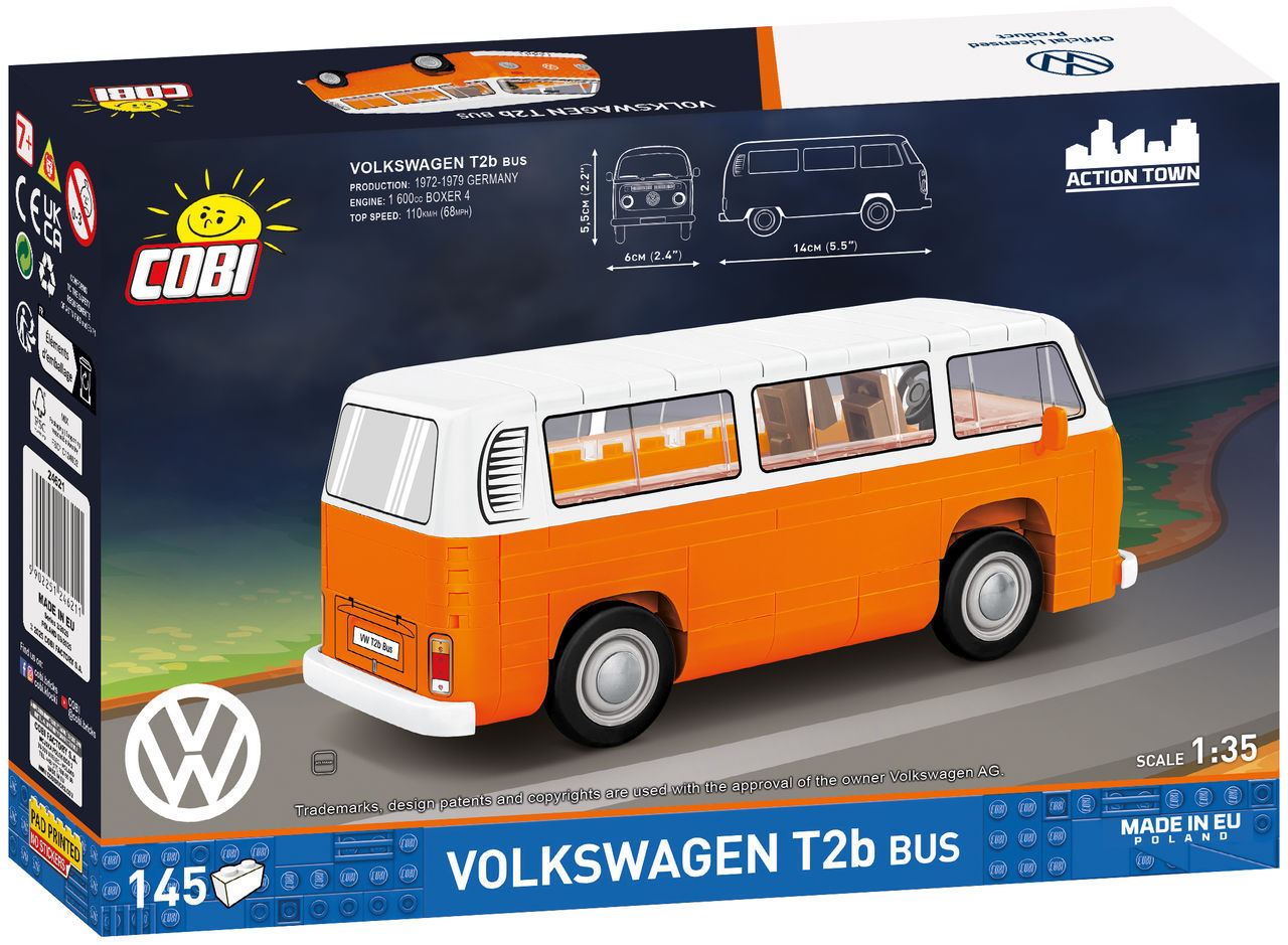 "Volkswagen T2b“ Bausatz im Maßstab 1:35