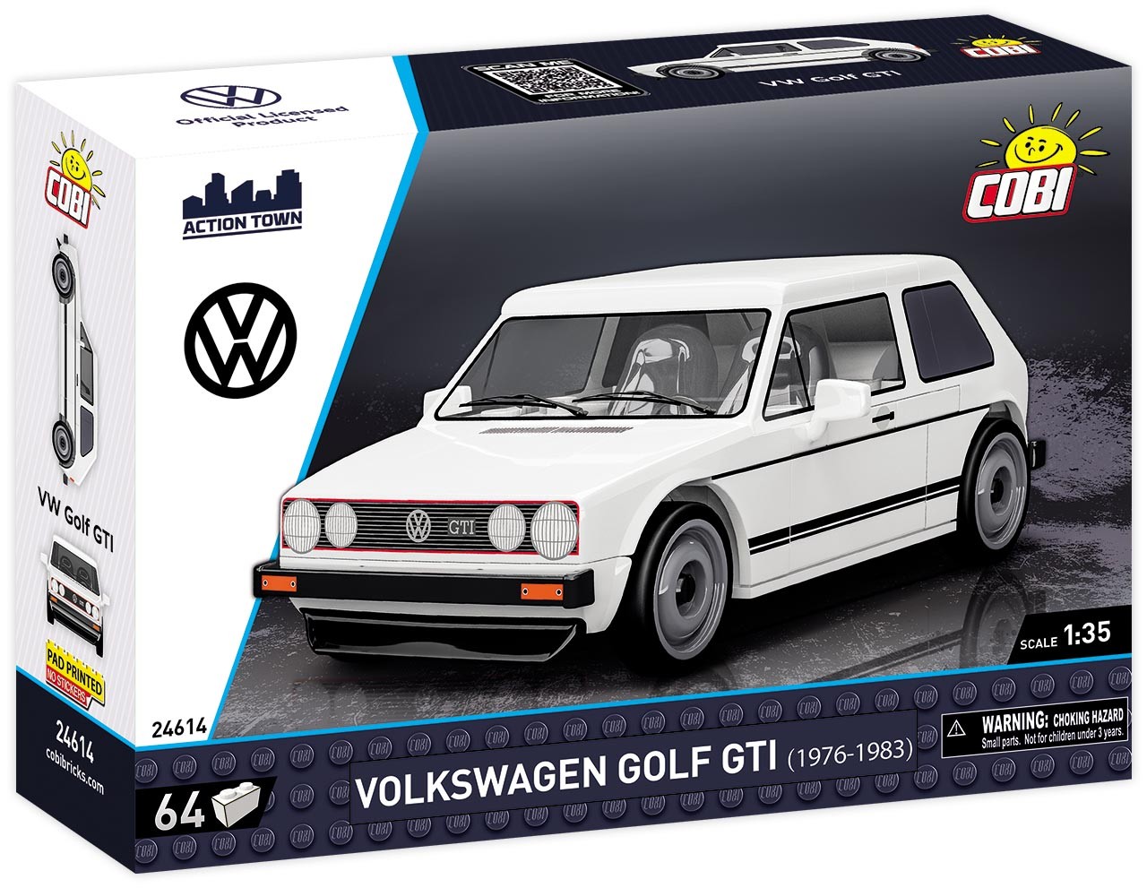 Bausatz 1:35, Golf 1 GTI, Weiß