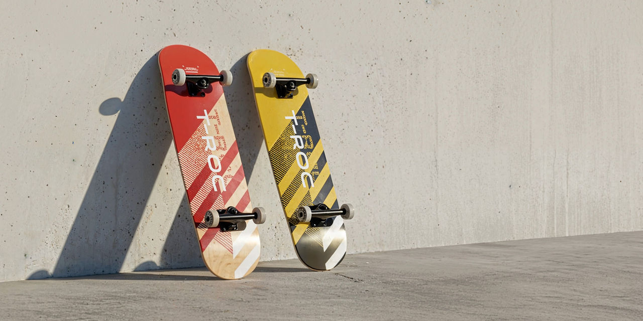 Skateboard "T-Roc", Rot