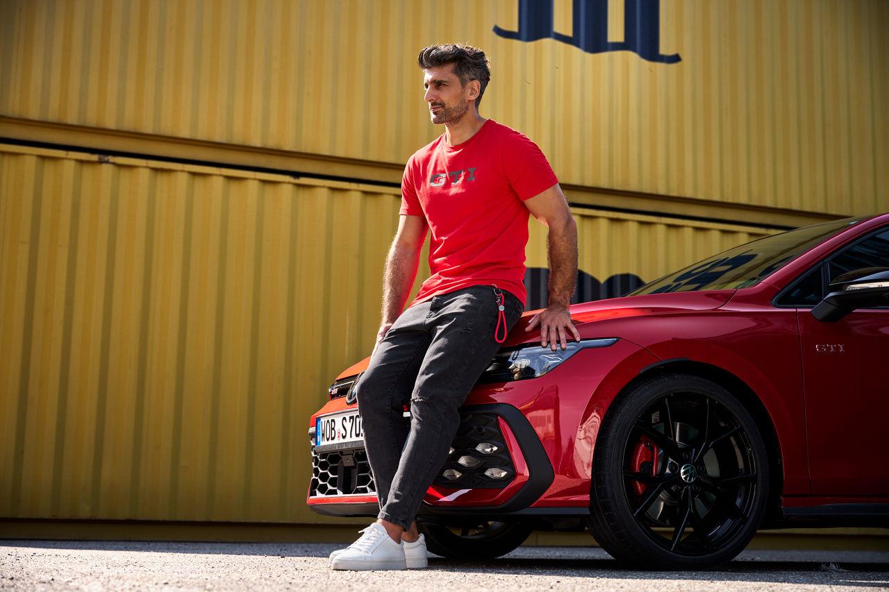 T-Shirt GTI für Herren, Rot