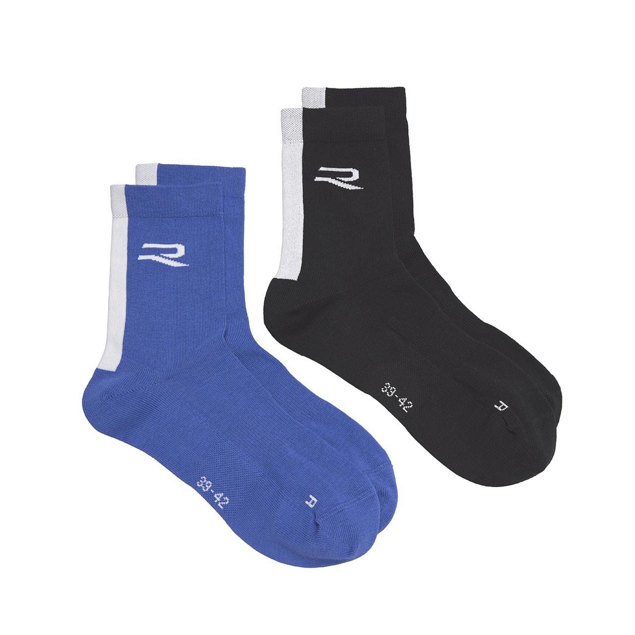 Socken R-Kollektion, Schwarz/Blau