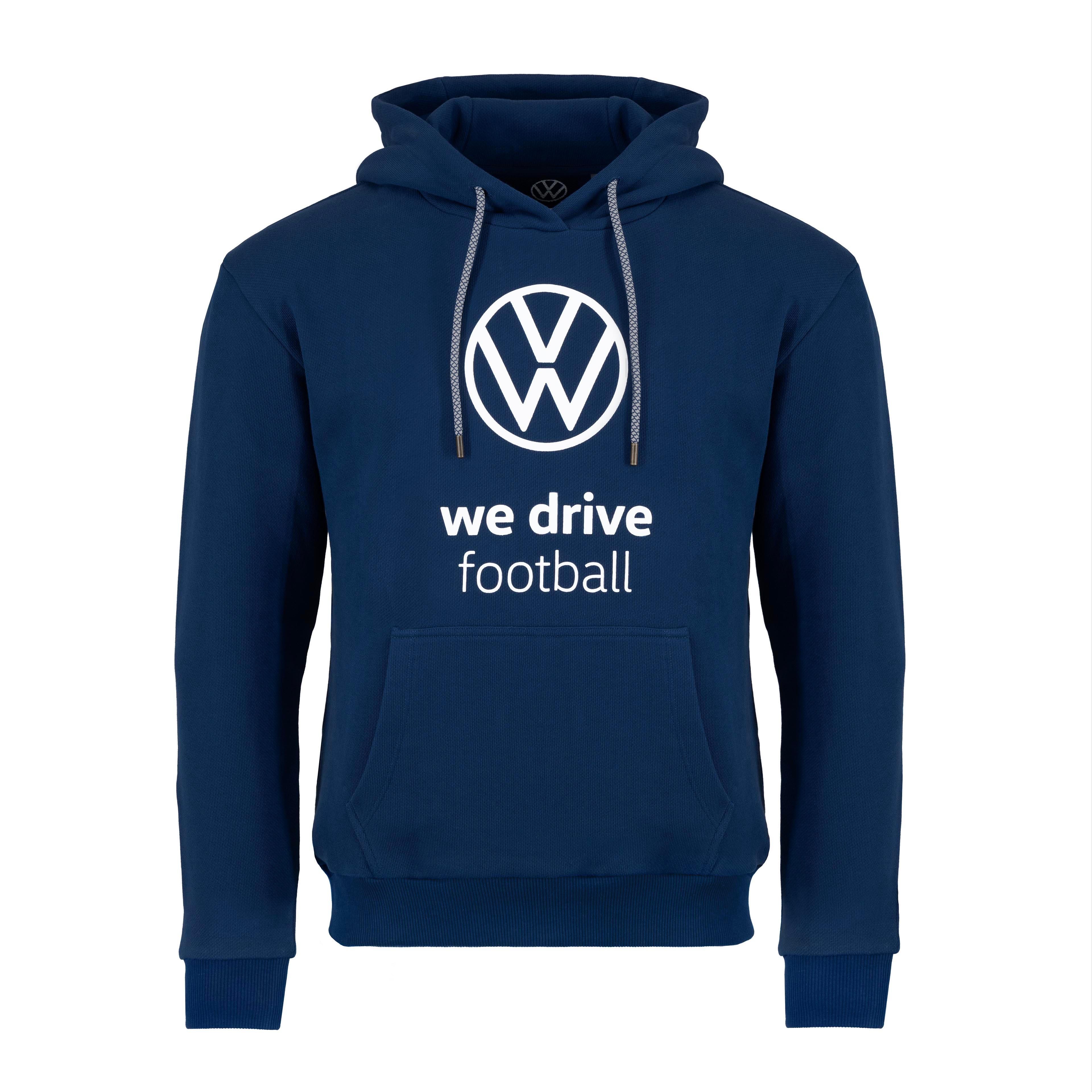 Fußball Hoodie, Dunkelblau