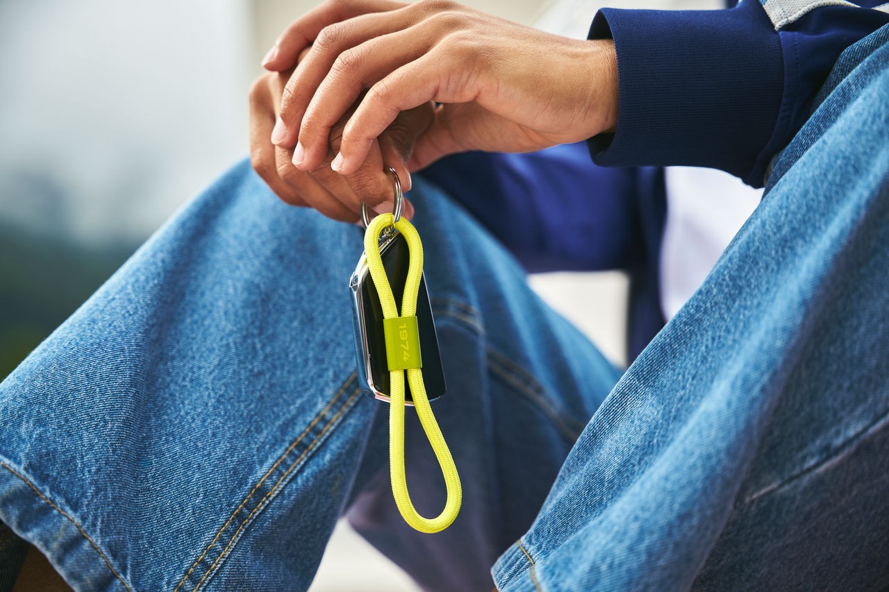 Schlüsselanhänger Gelb, 1974, Golf Kollektion