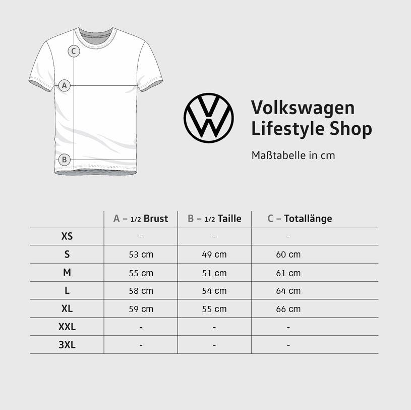 T-Shirt mit VW Logo für Damen, Dunkelblau