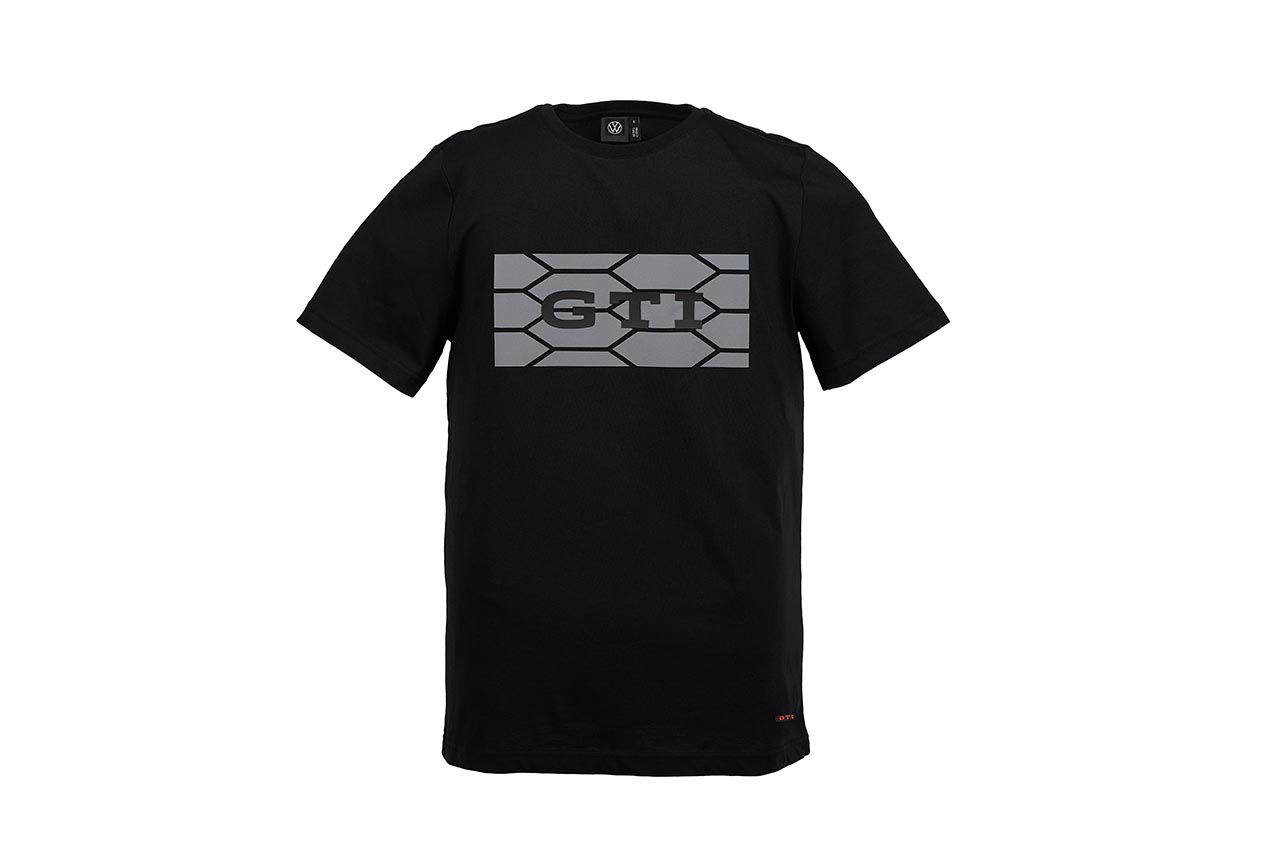 T-Shirt "GTI", Unisex, Schwarz, S