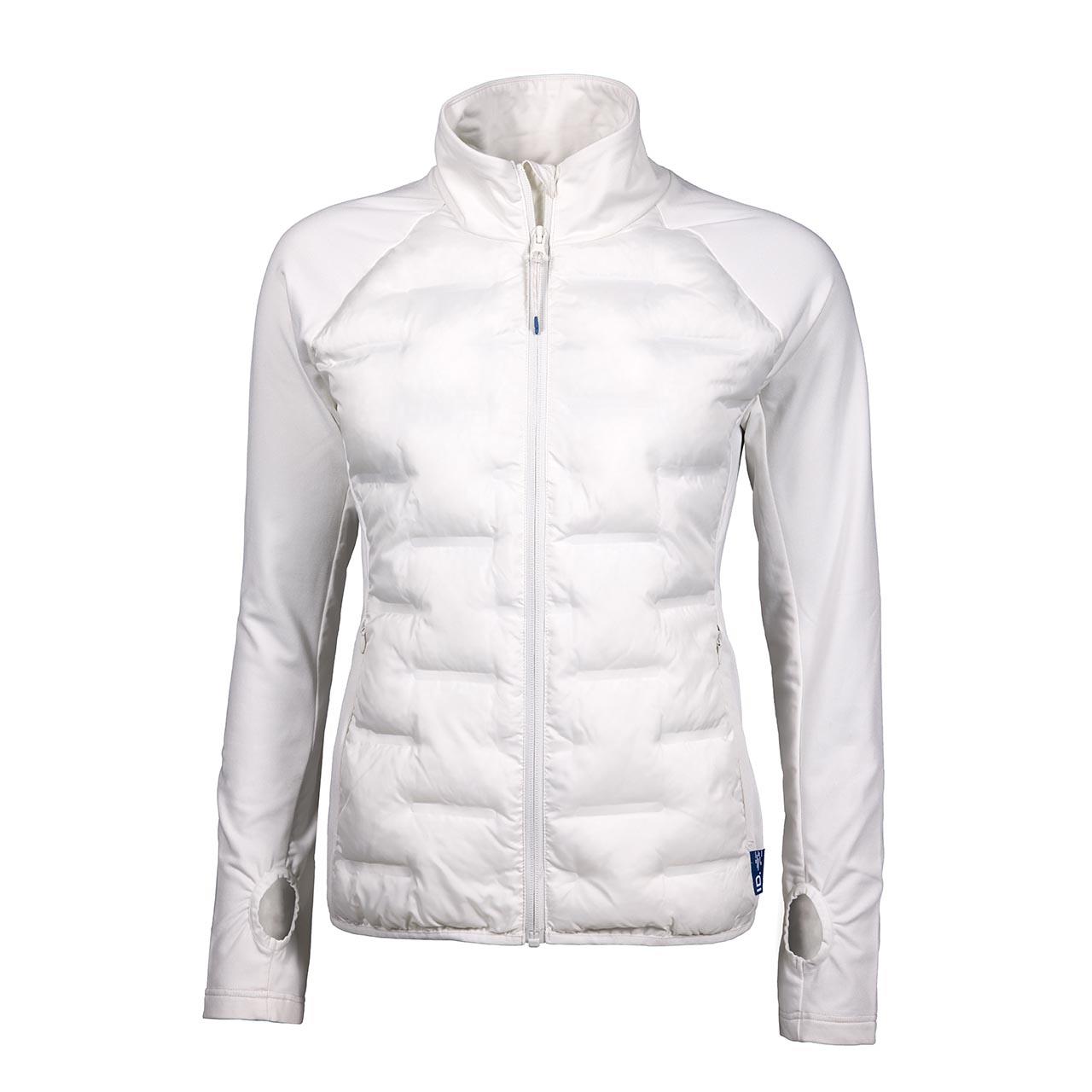Hybridjacke, L, weiss, Damen