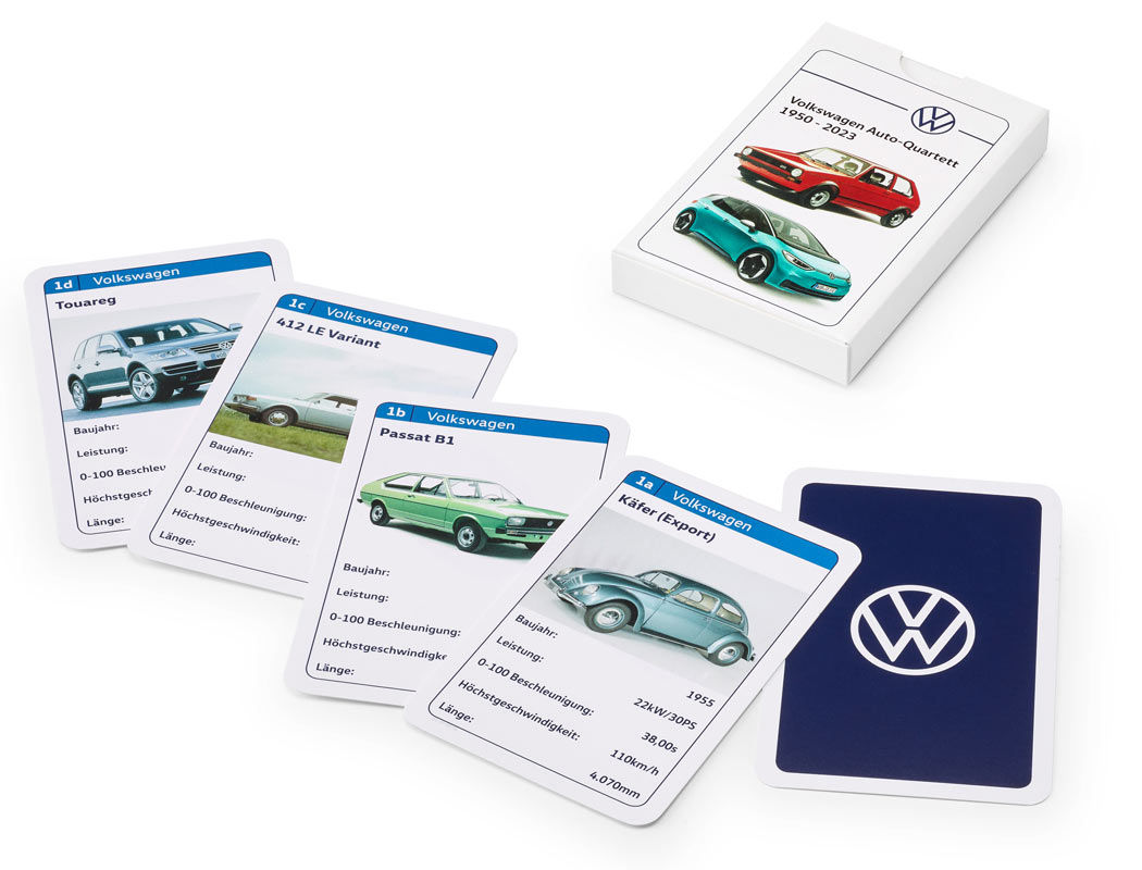 Kartenspiel "Volkswagen", Quartett