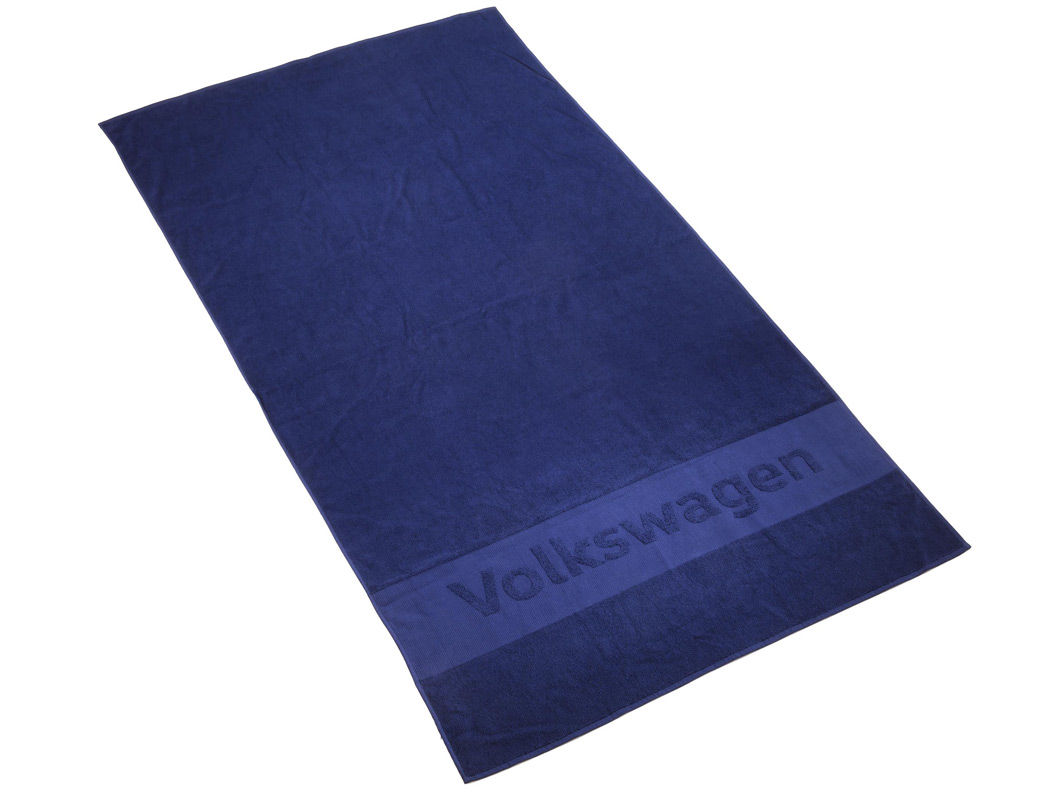 Badetuch Volkswagen in Dunkelblau