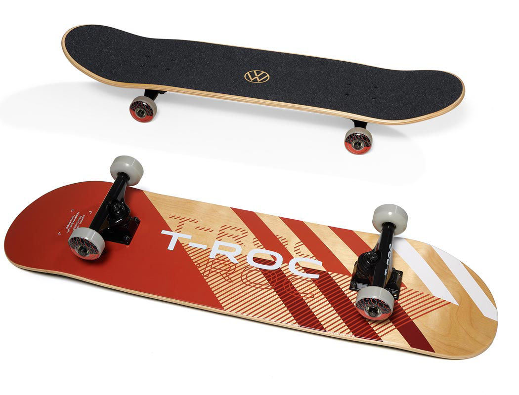 Skateboard "T-Roc", Rot