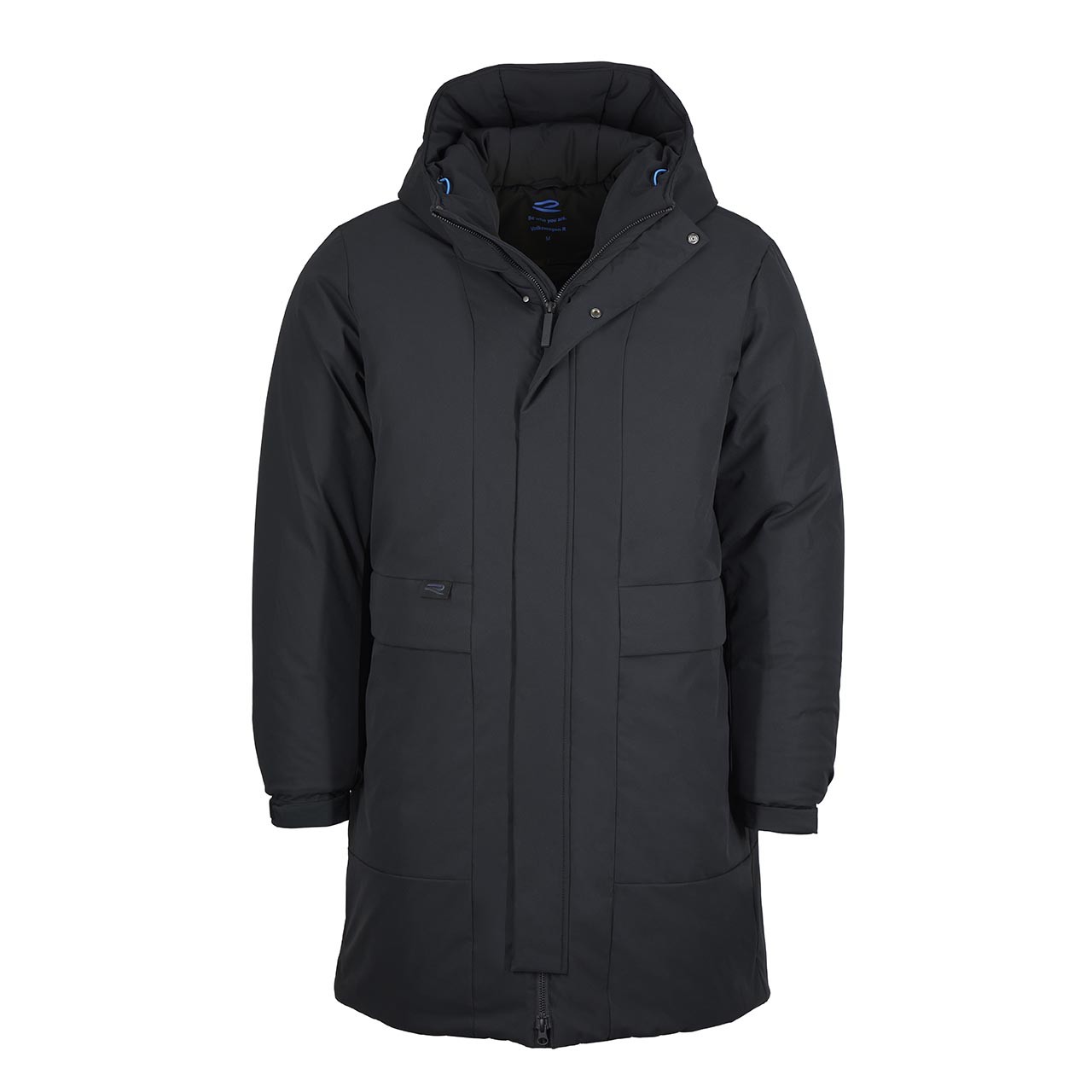 Parka R-Kollektion, Schwarz