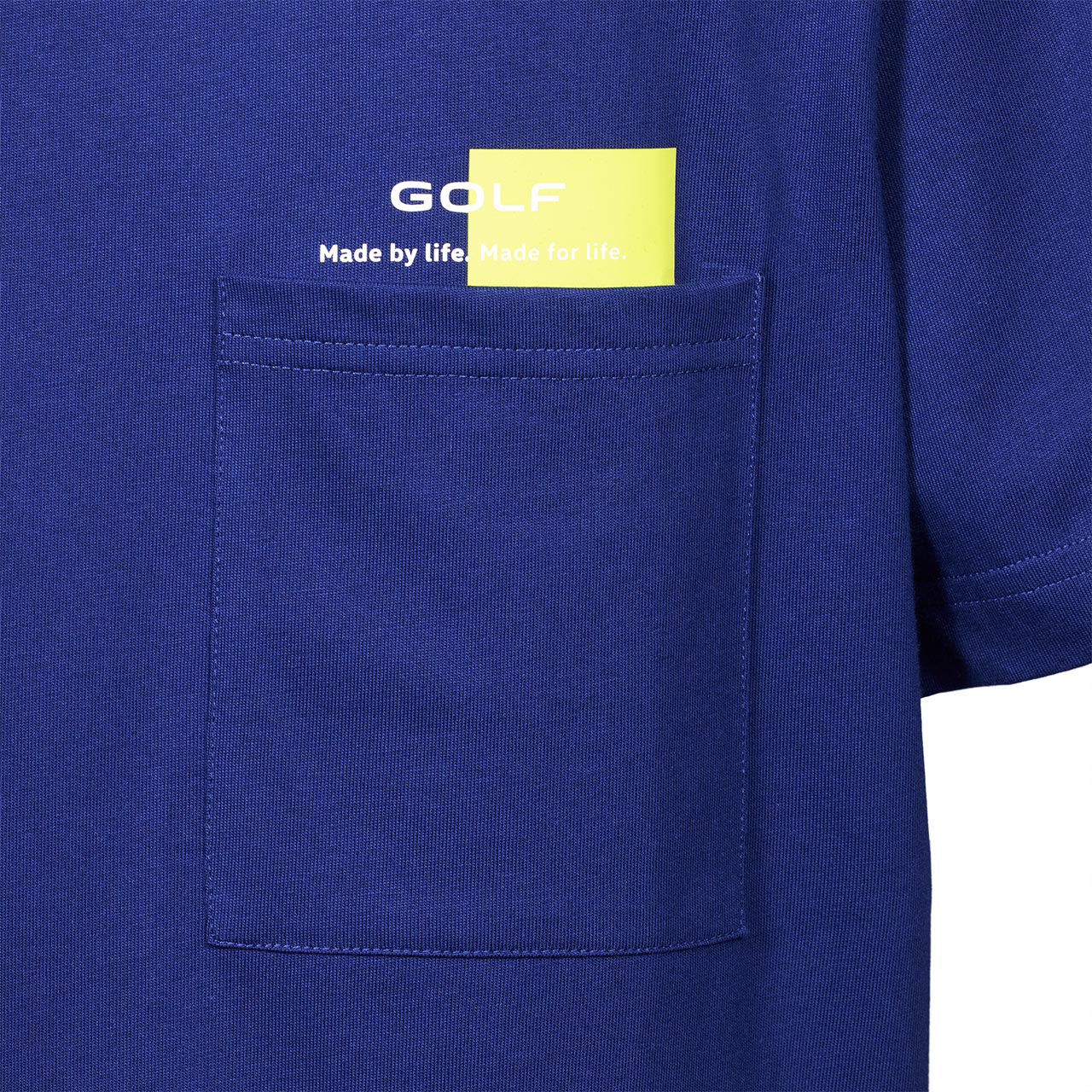 T-Shirt "Golf", Unisex, Blau, M