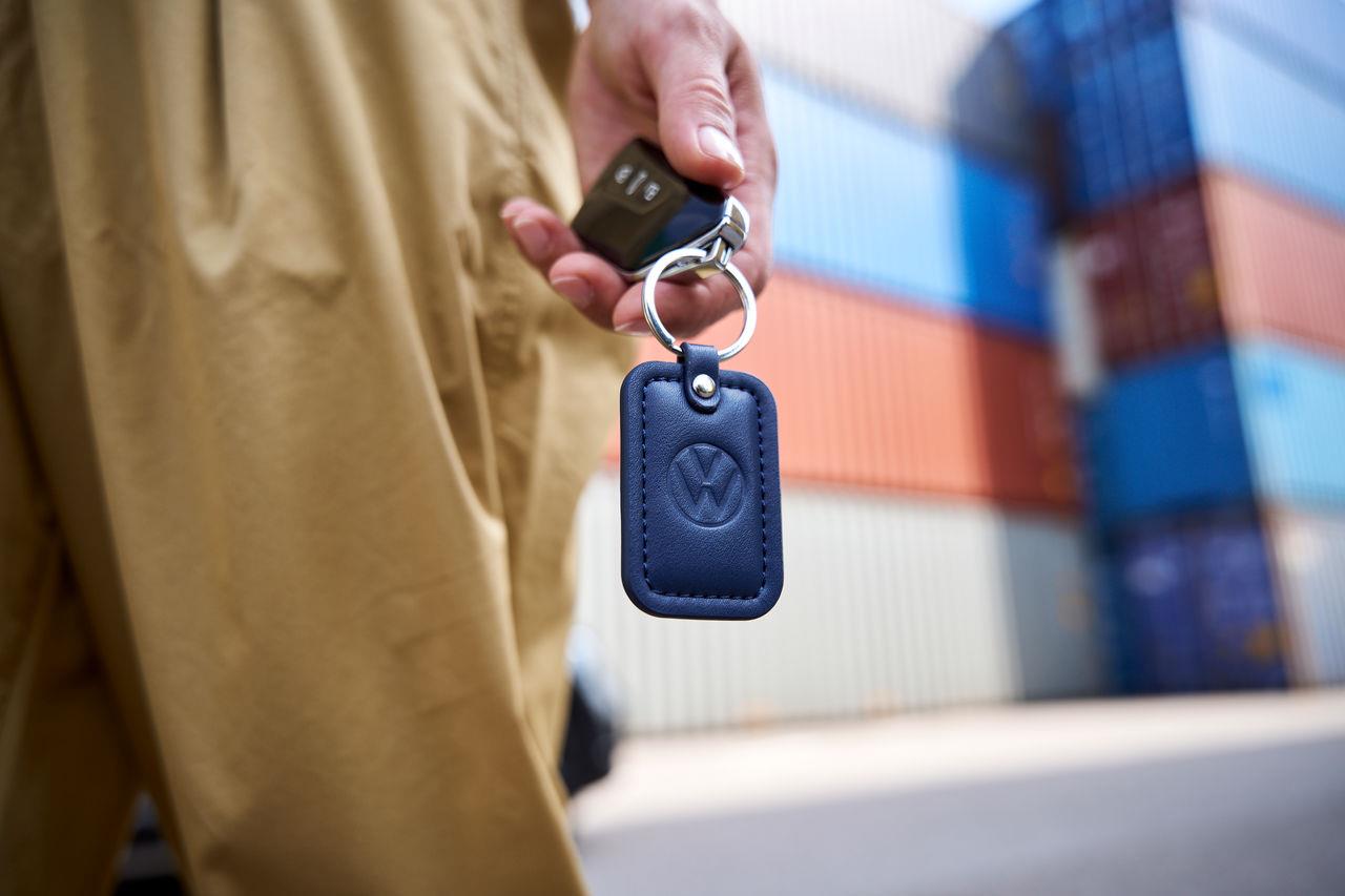 Schlüsselanhänger Volkswagen in Dunkelblau
