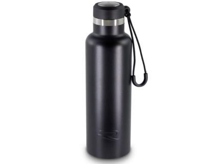 Trinkflasche "R", Schwarz, 600 ml