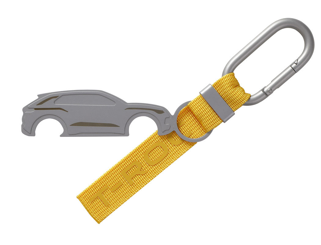 Schlüsselanhänger "T-Roc", Canary Yellow