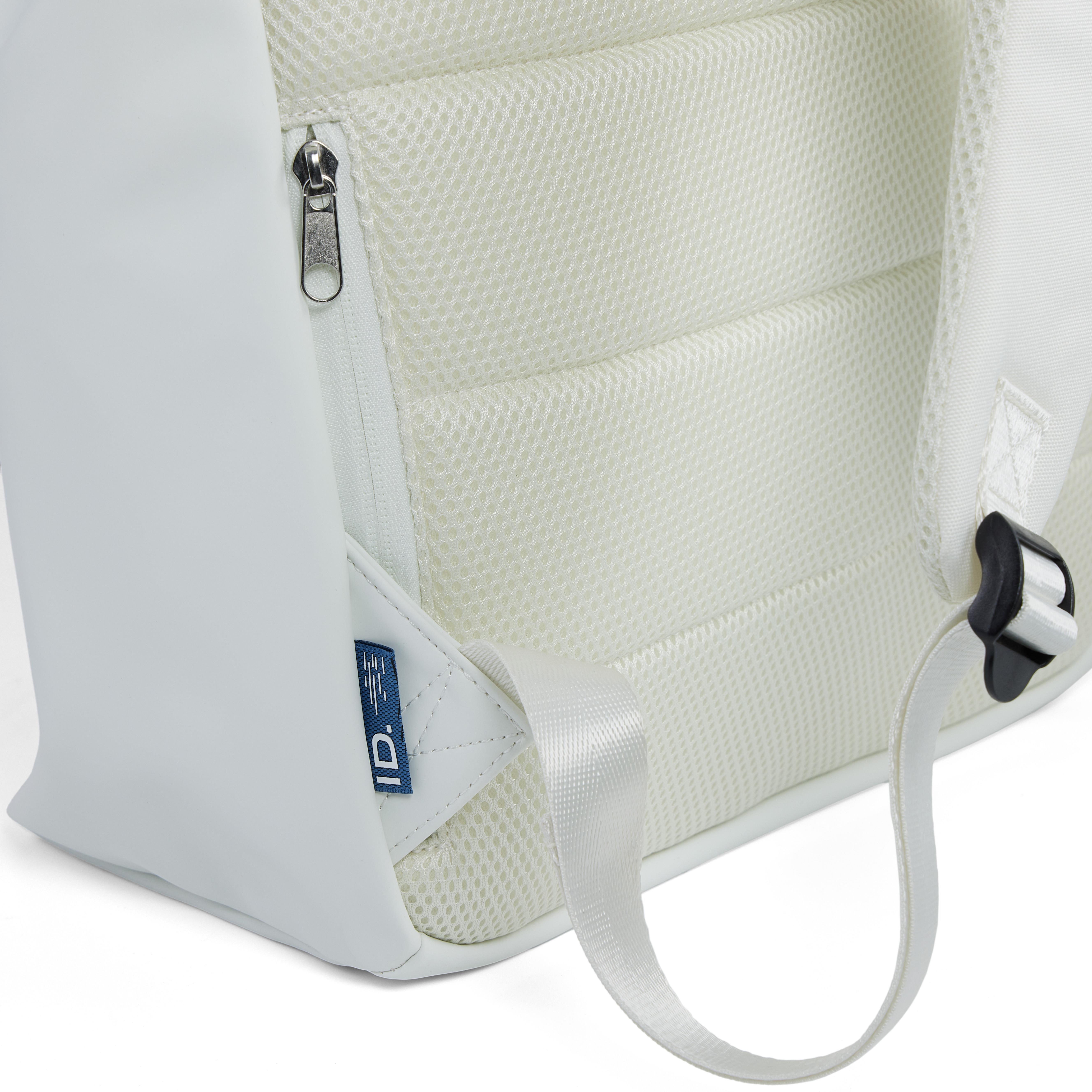 Rucksack, Weiß, recyceltes Polyurethan