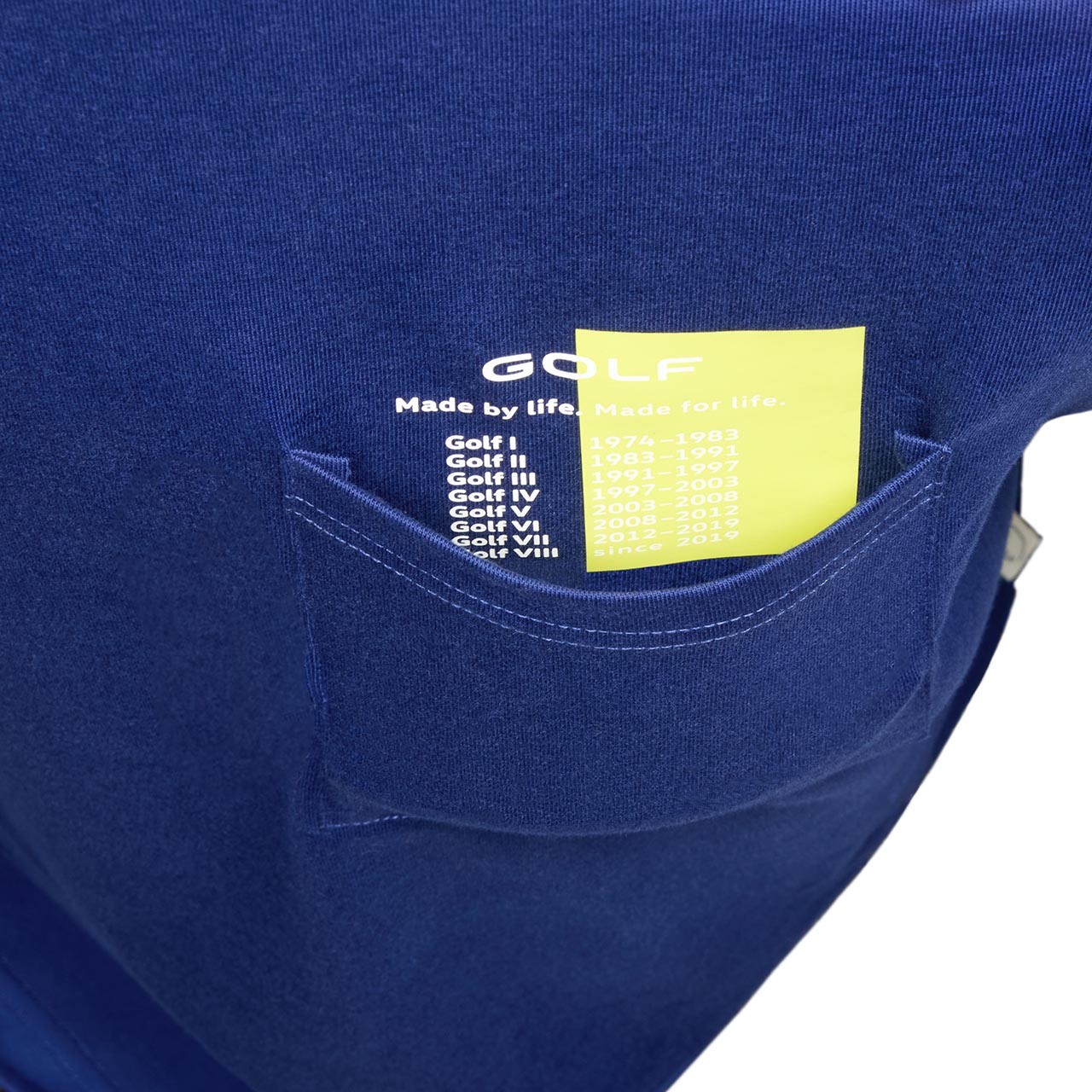 T-Shirt, Unisex, Blau, Golf Kollektion