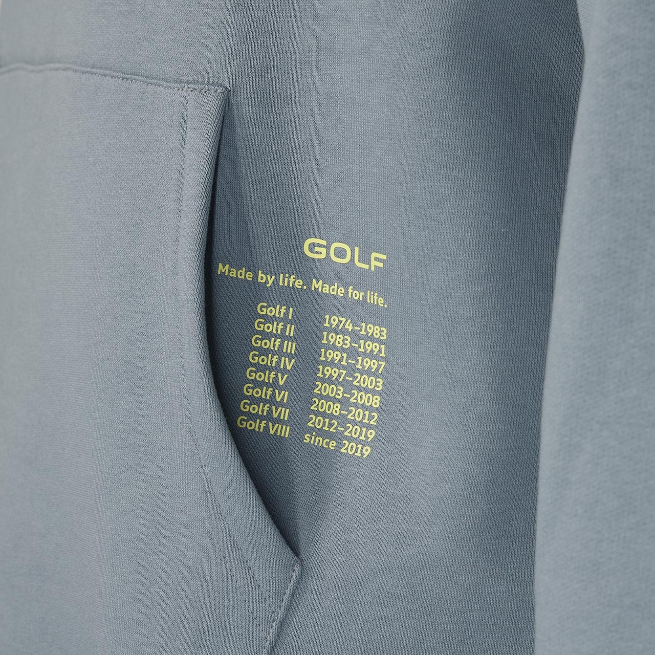 Kapuzen-Sweatshirt, unisex, Grau, Golf Kollektion