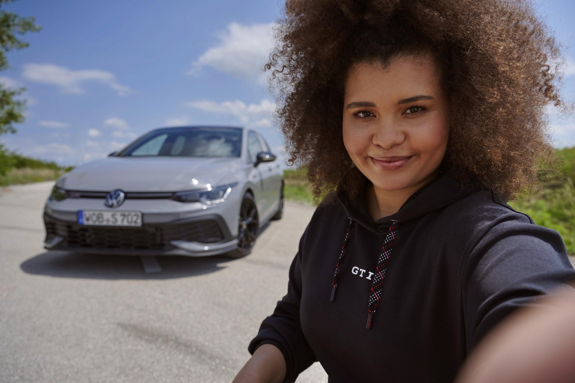 Hoodie GTI Unisex, Schwarz