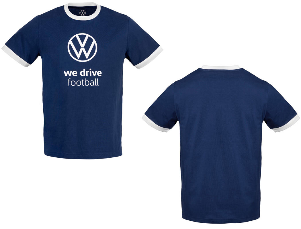 T-Shirt "Fußball Drop", Unisex