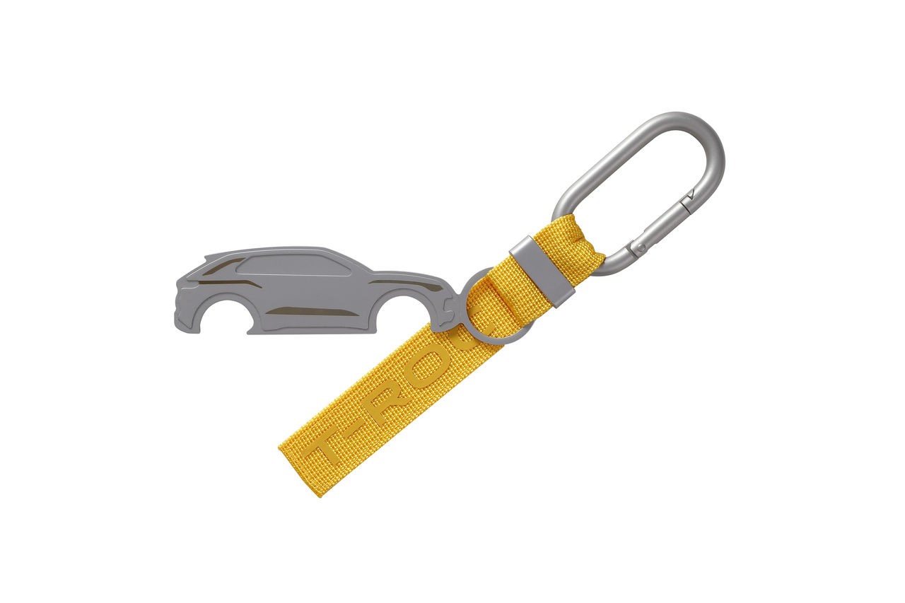 T-Roc Schlüsselanhänger, Canary Yellow, Metall