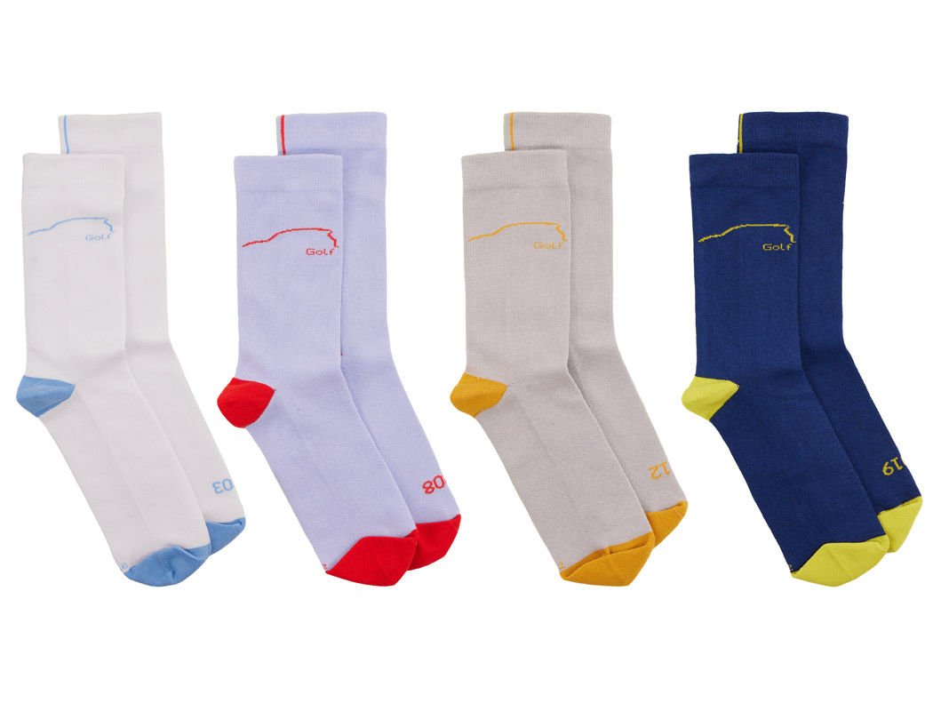Socken "Golf", 2003-2019, 4 Paar