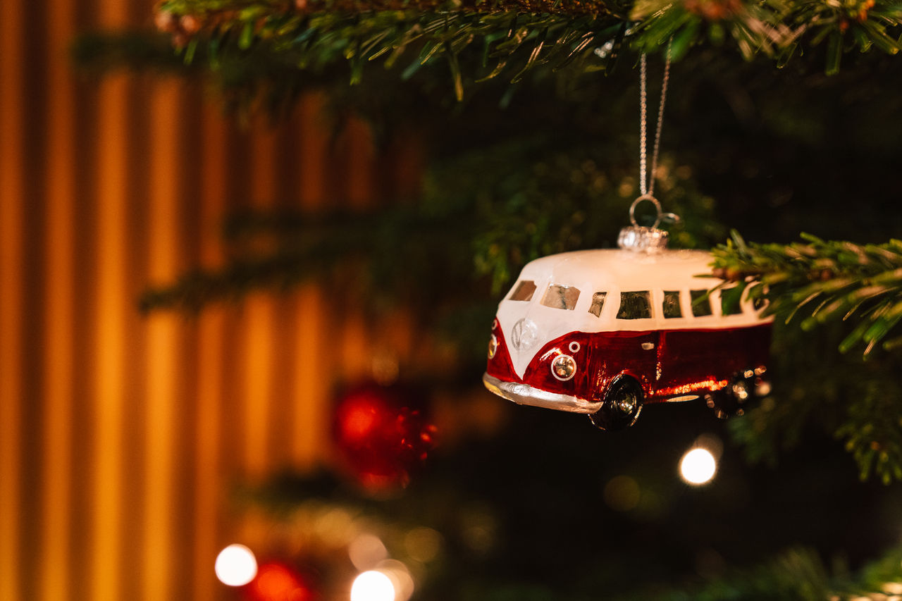 Weihnachtsbaumanhänger "T1", Glas