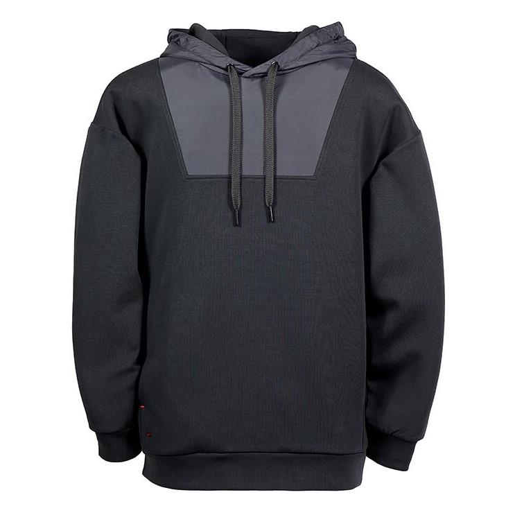 Hoodie GTI mit Wabendruck für Herren, Schwarz