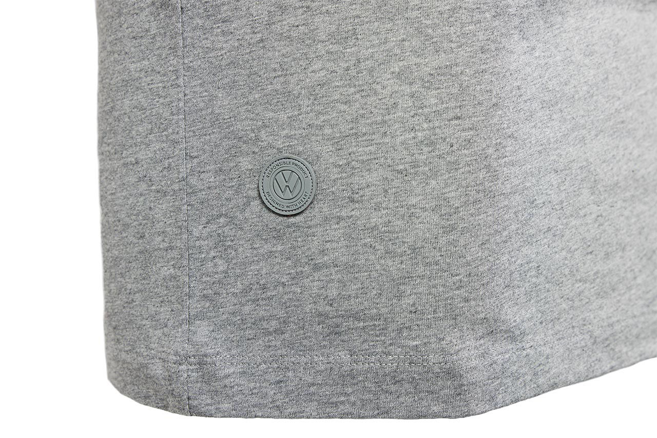 Damen T-Shirt "Volkswagen" Classic, Graumelange, XL