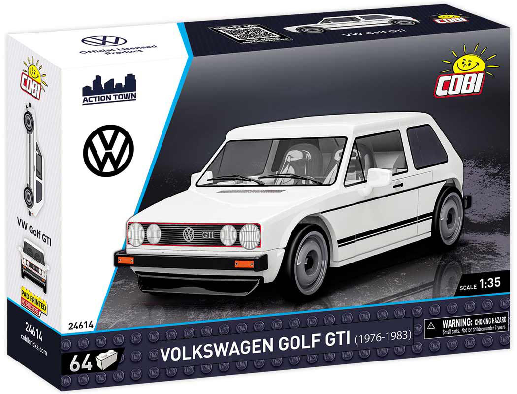 Bausatz „Golf 1 GTI“, Maßstab 1:35, Weiß