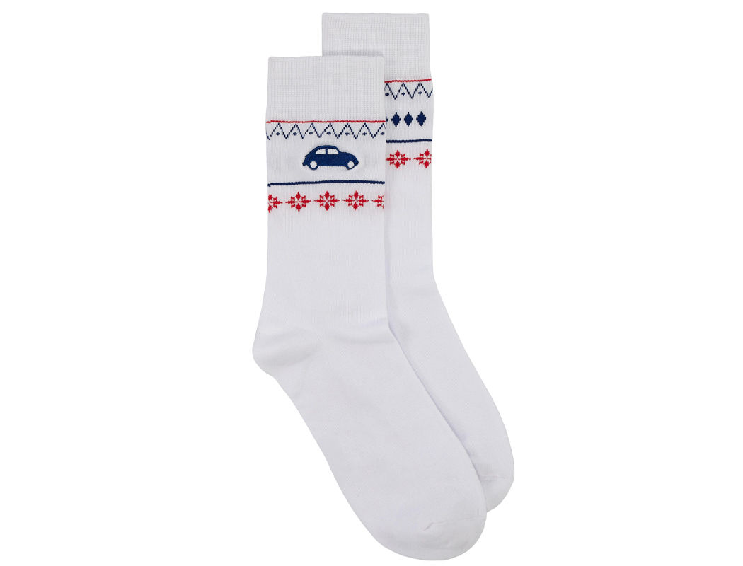 Socken, winterliches Design