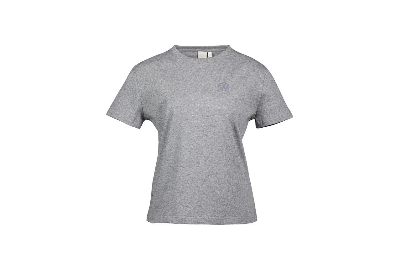 T-Shirt VW Classic für Damen, Grau Melange