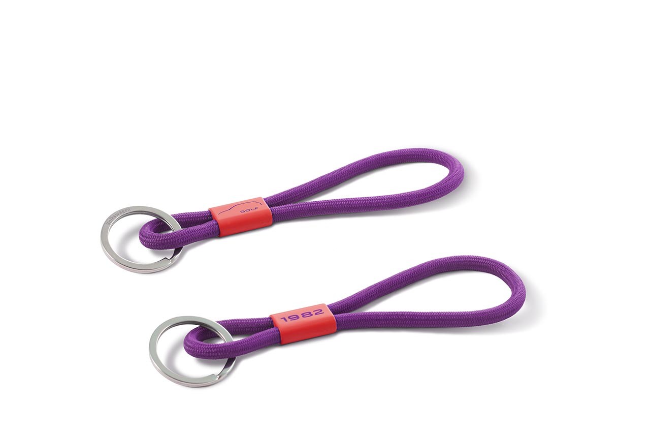 Schlüsselanhänger Lila, 1982, Golf Kollektion