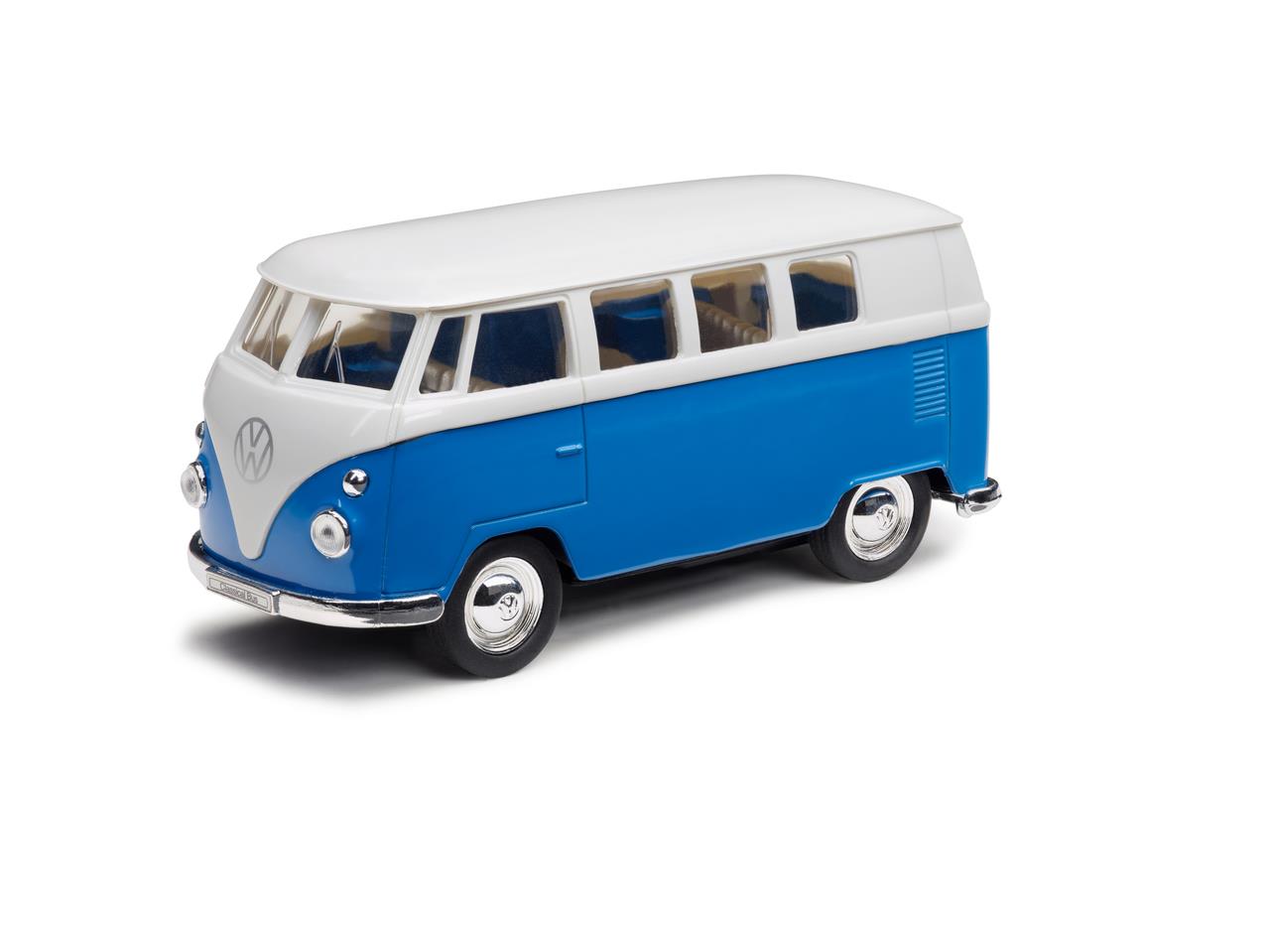 Kinder Spielzeugauto T1, Blau/Weiß