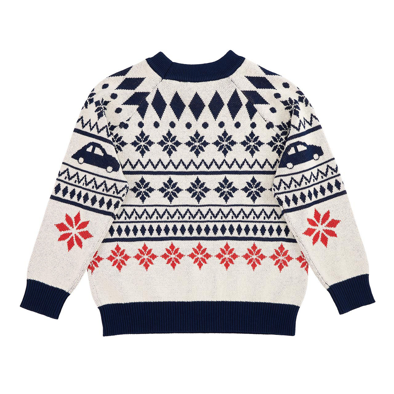 Strickpullover, winterliches Design, Kinder, 122