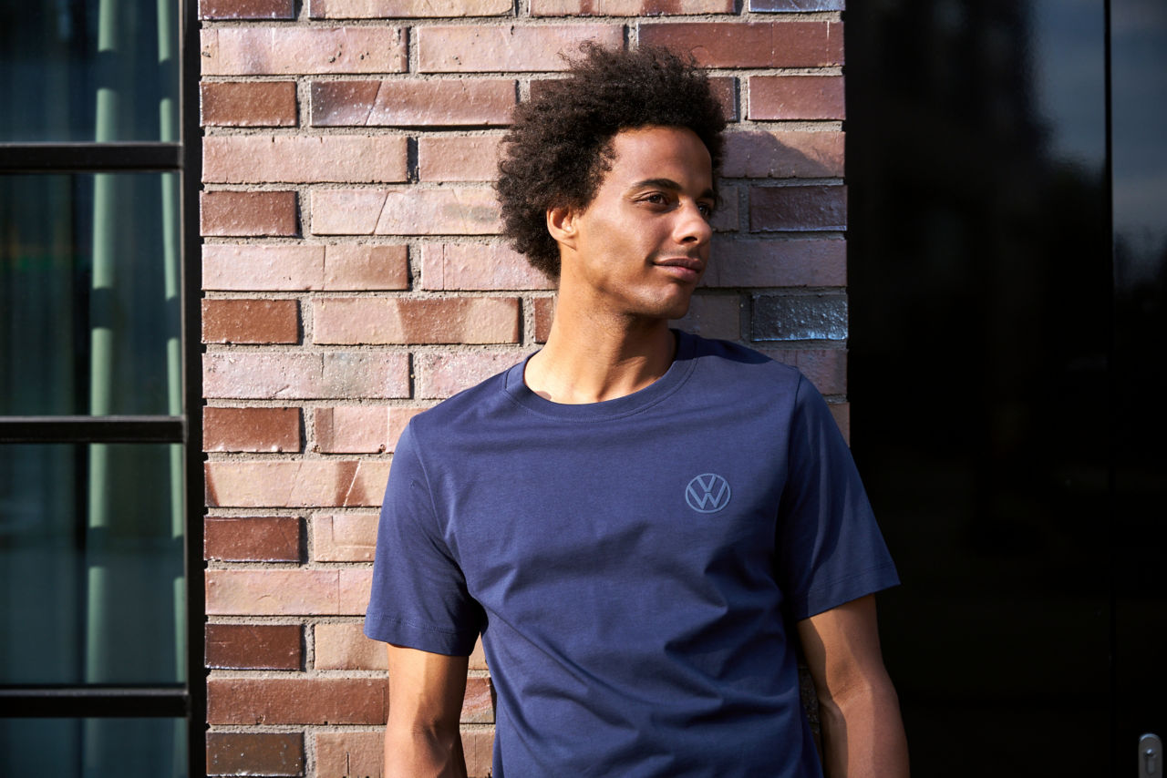 T-Shirt "Volkswagen", Classic, Herren, Dunkelblau, XXL