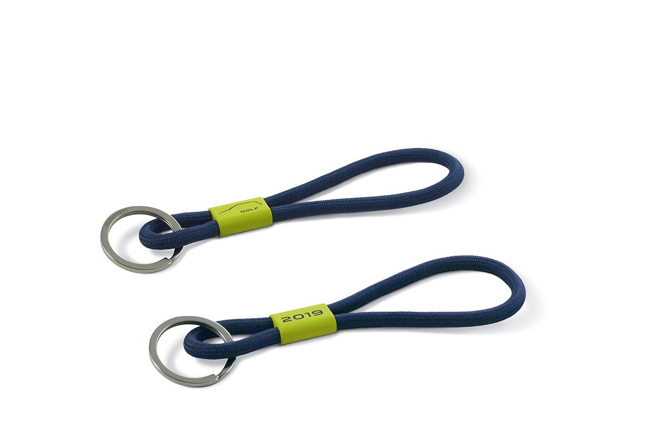 Schlüsselanhänger Dunkelblau, 2019, Golf Kolle