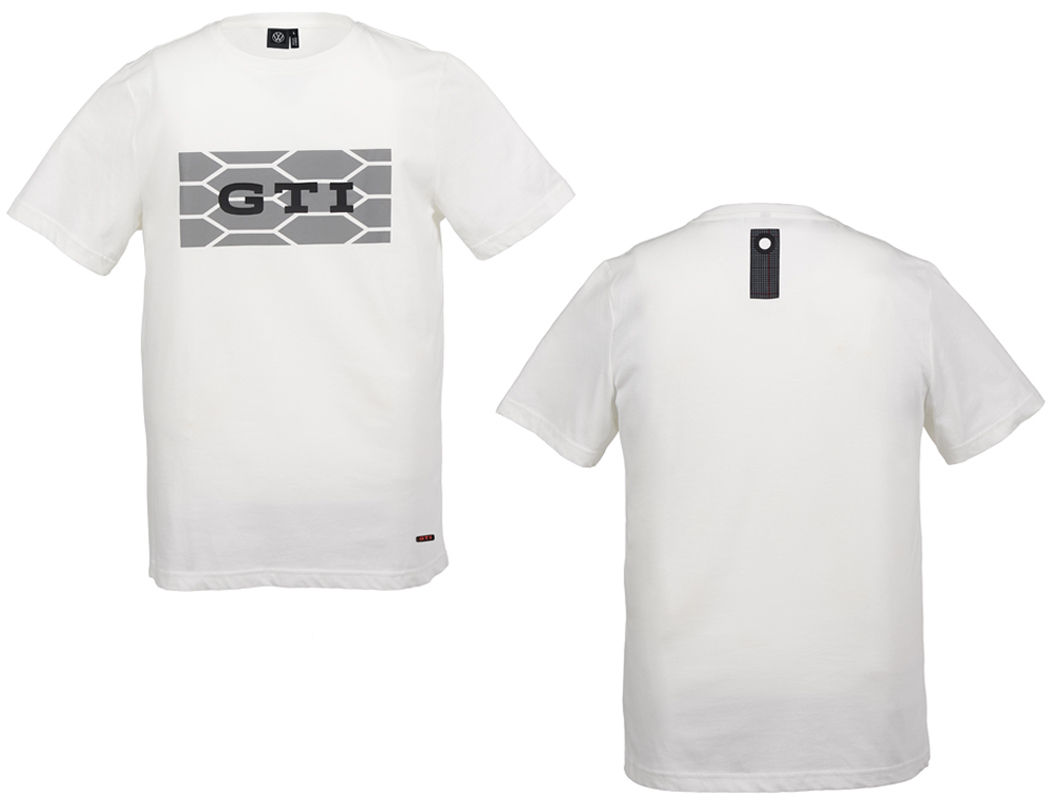 T-Shirt "GTI", Unisex, Weiß