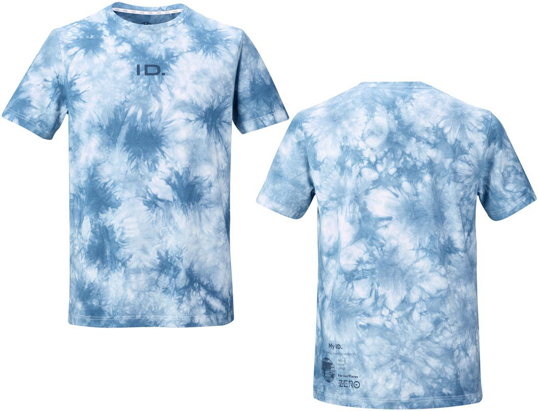 T-Shirt "ID.", Herren, Batik-Optik