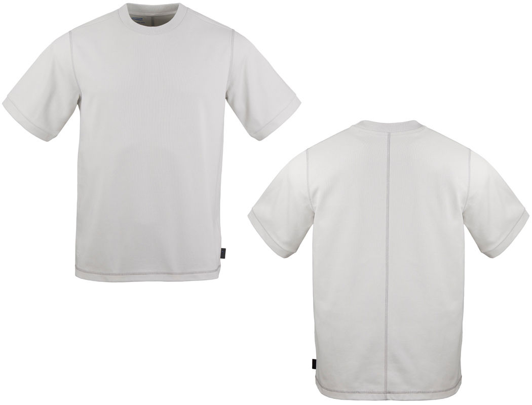 T-Shirt "R", Herren, Grau
